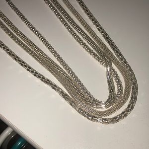 Silver necklace